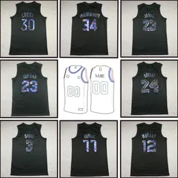 Rainbow Basketball Jersey nr 34 nr 30 nr 23. Nr 3 nr 24 męskie wysokiej jakości koszulki koszykówki wygodne odzież na zewnątrz dostosuj 34