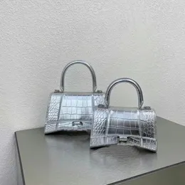 Designer de luxo saco marca couro ampulheta bolsa moda cor sólida bolsa feminina 2023 jovem simples saco do telefone móvel y2k trompete e tuba clássico b fivela