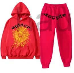 Tracksuit Sp5der Young Thug 555555 Suits Hoodie Europe American Basketball Football Rugby Two-piece with 555 Sweatshirt Jacket