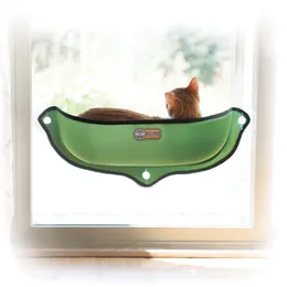 EZ Mount Window Bed Kitty Sill Green 27 X 11 X 6 Inches