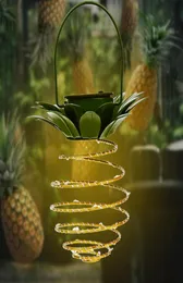 Färgglada LED -ljus natt ananas solbelysning vattentäta trädgårdslampor hängande lampa sagan lampor konst hem dekoration vt1445329990