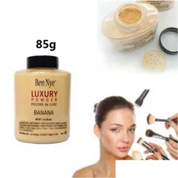 Face Powder Ben Nye Banana 3 Oz Bottle Makeup Lighten Långvarig lyx 85G Drop Leverans Health Beauty DHWBF