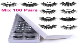 OKAYLASH 50100 Pair Whole Nature Curelty Cheap False Eyelash Vendor Factory Direct Makeup 3D Strip Eyelash Bulk227M7253544