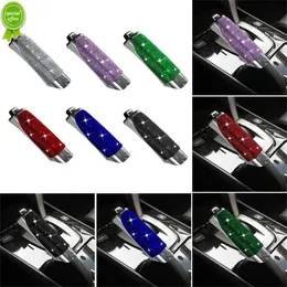 Universal Car Handbrake Protect Cover Styling Diamond Rhinestone Decor High Quality ABS Anti Slip Bling Car Accessories Interior