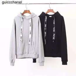 2023 Herbst Winter Sweatshirts Neue Qualität Designer Männer Frauen Hoodies Paar Einfache Nieten Gedruckt Buchstaben Casual Lose Fleece Pullover Hoodie