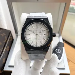 Yüksek kaliteli klasik tasarımcı erkek izle Paslanmaz çelik otomatik mekanik hareket izle 42mm Montree de lüks moda lüks erkek iş saati