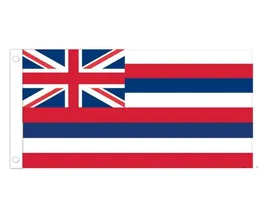 ny Hawaii State Flag HI State Flag 3x5ft Banner 100d 150x90cm polyester mässing GROMMETS Custom Flag Ewe73639928063