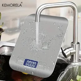 Household Scales 5kg10kg Stainless Steel Electronic Scale Kitchen Food Fruit Snack Weighing Baking Tool 231026