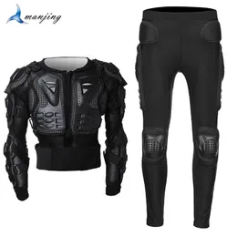 Kurtki narciarskie motocyklowe spodnie spodnie Motocross Suit Ochrona nadwozia Ochrona Ochrony Zbroi kręgosłupa jazdy na nartach ATV Dirt Bike Kurtka 231025