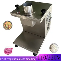 Commercial Electric Vegeble Maszyna krojenia marchewkowa Ziemniak Cebula Granular Dicer