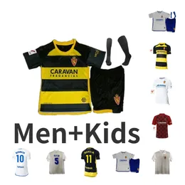 23 24 24 Koszulki piłkarskie Zaragoza Gamez Gamez Gamez Strona Home Dom Jersey Pombo Kagawa Football Shirts Guti Javi Ros Men Kids L. Suarez 94 95 Poyet Pardeza Nayim Higuera Top Top