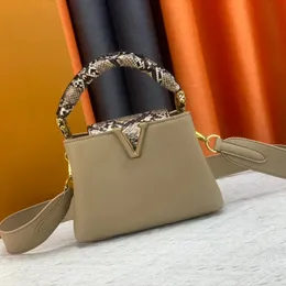 Designerka torba na ramię w torbie krzyżowa torba posłańca TOTE Wygodne torebki luksusowe moda skórzana skóra crossbody torebka