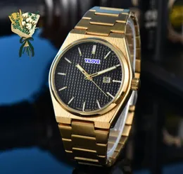 High-Quality President Automatic Quartz Movement Watches Line Skeleton Dial Stainless Steel Strap Chain Sapphire Mirror Waterproof Men Business Wristwatch Gifts