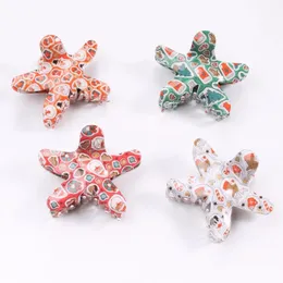 Christmas Hairpin Cute Cartoon Printed Acrylic Grab Clip Hairpin Hair Accessories Holiday Decorative Headdresses