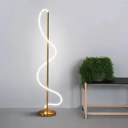 Floor Lamps Nordic Designer Note Lamp Modern Minimalist Creative Line Bedroom Living Room Study Personality Art