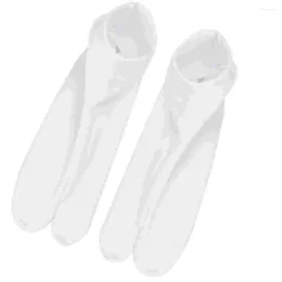 Clog toed zwei Kimono Sandalen Socken japanische tabi Männer Crew Split Zehen Faser Big Miss White Kimonos Frauen s