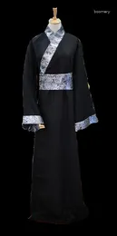 Palco desgaste chinês tradicional hanfu traje homens espadachim cosplay para desempenho antigo tang robe roupas masculino nacional 89