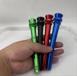 Set di ciotole con stelo in metallo di alluminio Downstem Down 14MM 19MM Strumento per fumatori Pipa ad acqua in vetro Bong Diffusore standard rimovibile Narghilè Impianti petroliferi