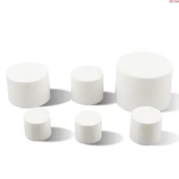 50 X 3G 5G 10G 15G 30G 50G 80G Frost White Cream Pot Jar Refillable Cosmetic Container Plastic Bottle Makeup Facial Cream Jargood NSNBH