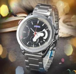 Atmosphäre Uhren Business Schweiz Uhren großes Zifferblatt Uhr High-End-Herren-Präsident Quarzwerk Superhelle wasserdichte Uhr mit Schnallenverschluss Festival-Geschenke