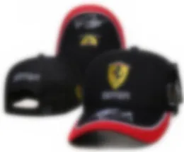 Top Racing Motorcykelhattar Team Mercedes-Benz-AMG Marshmello Luxury Designer Märke MENS OCH WOMENS SPORT BALL HAT FÖR MODE MESH CAP Youth Trucker Caps A45