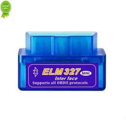 자동차 오일 연료 필터 미니 Bluetooth ELM327 v2.1 v1.5 자동 OBD 스캐너 코드 리더 도구 자동차 진단 도구 안드로이드 OBDII 프로토콜 용 수퍼 ELM 327