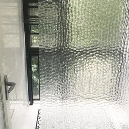 Duschvorhänge Wasserdichter 3D-verdickter transparenter Duschvorhang in verschiedenen Größen mit Haken zum Baden, durchsichtige Heimdekoration, Badezimmer-Mithelfer, D25, 231025