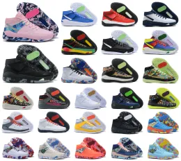 Top Série Kevin Durants Sapatos de Basquete Kd 13 13s Kd 14 14s Xiii Xii Mens Multi-color Graffiti Kd13 Treinadores Zoom Elite Sport Sneakers