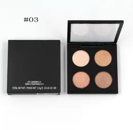 luxury makeup beauty Pro Colour 4 Eye Shadow Pallete Compact Colorful Shimmer Natural Easy to Wear Brighten Eyeshadow7644808