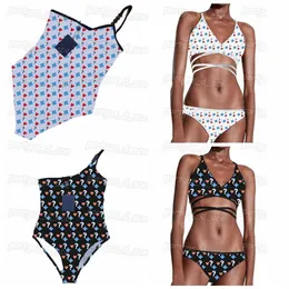 Um ombro mulheres roupa de banho sexy halter letras impressas biquinis verão uma peça acolchoada maiô praia férias maiôs262r