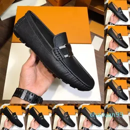Men Loafers Shoes Men Zapatos De Hombre Slip-On Leather luxurious Dress Shoes Adult Black Brown Driving Moccasin Soft Non-slip Loafers Shoe