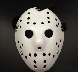 Halloween White Porous Men Mask Jason Voorhees Freddy Horror Movie Hockey Scary Masks For Party Women Masquerade Costumes4923286