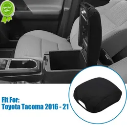 Novo console central do carro capa de apoio de braço elástico proteger capa à prova dwaterproof água acessórios do carro interior para toyota tacoma 2016-2021