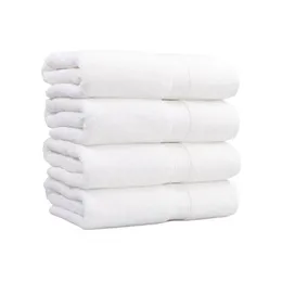Terry Bath Towel Set of 4 With Genuine Turkish Cotton