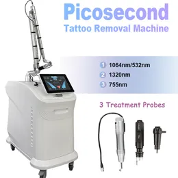 Pico Second Tattoo Removal Q-Switched ND YAG Laser Hautverjüngung Pikosekundenlaser Bunte Tattoos Pigmentierung Frecke Removal Shrink Pores SPA Machine