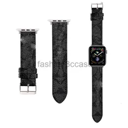 Äkta Cow Leather Watch Band för Apple Watch Strap Bands Smartwatch Band Series 1 2 3 4 5 6 7 S1 S2 S3 S4 S5 S6 S7 SE 38mm 40mm 41mm 45mm Designer Smart Watches Straps