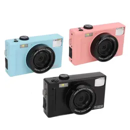 Digitalkameror Portable Mini Micro Single Camera 8MP HD CMOS Mirrorless 16x Zoom 3 tum TFT LCD -skärm för nybörjare 231025