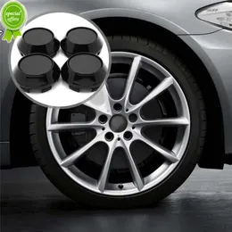 جديد 4pcs Car Car Wheel Center Center Caps Decor Coves Coves Plastic Replace Auto Wheel Center Covers