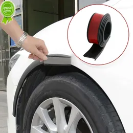 New 1.5 Meter Car Wheel Eyebrow Protector Strip Auto Truck Rubber Fenders Extension Wheel Eyebrow Protective Strip Decor Accessories