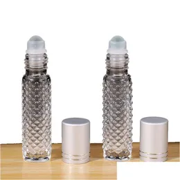 Packing Bottles Wholesale 10Ml Essential Oil Roller Bottles Empty Glass Roll On Essentials Oils Per Essence Travel Container Sample Em Dh7Zf
