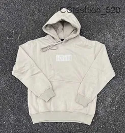 Kith Hoodie High Quality Small and Trendy Brand Kith Box Designer Hoodie Embroidered Hoodie Loose Casual Hoodie for Couples Oversize Pullovers DCJW