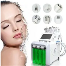6 In 1 Microdermabrasion Water Oxygen Jet Skin Diamond Machine Cleaning Hydro Dermabrasion Facial Machine BIO Light RF Facial