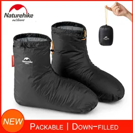 Sacos de dormir botas de chinelo para homens mulheres botas meias quentes calçados macios para acampamento de inverno acessórios de saco de dormir 231025