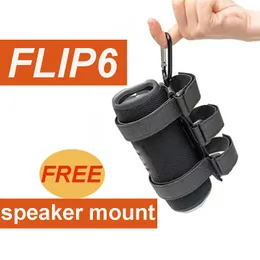 JBLS Flip 6 مكبرات صوت محمولة Bluetooth Flip6 Wireless Mini Speaker Mount في الخارج مكبرات صوت محمولة في الهواء الطلق مع باس قوي الصوت العميق