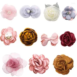 Hair Accessories 11 Pack Baby Girls Clips Bows Fully Lined Non Slip For Fine Handmade Born Infant Toddler Kids