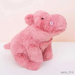 Doldurulmuş peluş hayvanlar yumuşak tembel kabarık saç doldurulmuş hayvanlar peluş fil aslan hippo hug at atthasthed hediye çocuk