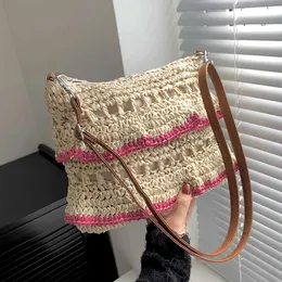 Schoudertassen Handtassen Ruches Platte tas Dames Vrije tijd en tas Dames Soul Bag Zomerstrand Handbagstylishhandbagsstore