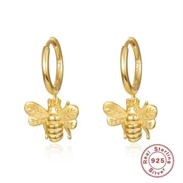 Hoop Huggie des Boucles d'Oreilles Women Womens Designers Elings 925 Sterling Silver Earrings Bee Cool Wind Christmas Aretes de Oro261W