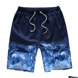 Herren Shorts Sommer Schnell Trocknend Bequem Beachwear Homme Paar Männlich Mascino Plus Größe 4Xl Bermuda Mascina Drop Lieferung Bekleidung Tuch Dhavs