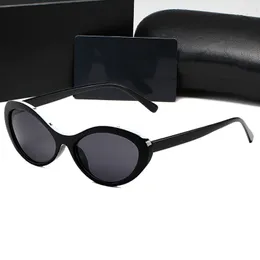 54J16 디자이너 선글라스 여성 고글 여성 선글라스 작은 케이트 아이 선글라스 검은 어두운 렌즈 태양 안경 레트로 안경 남성 UV400 보호
